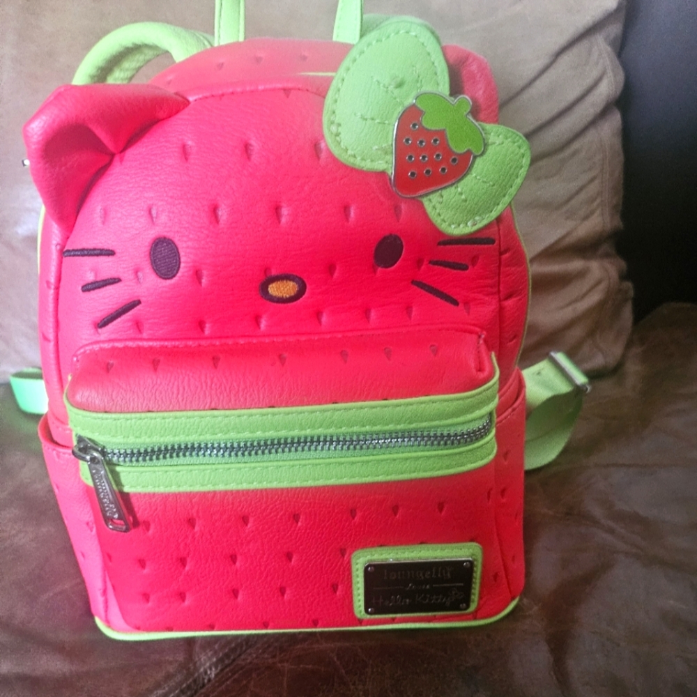 Loungefly Mini backpack strawberry hellokitty